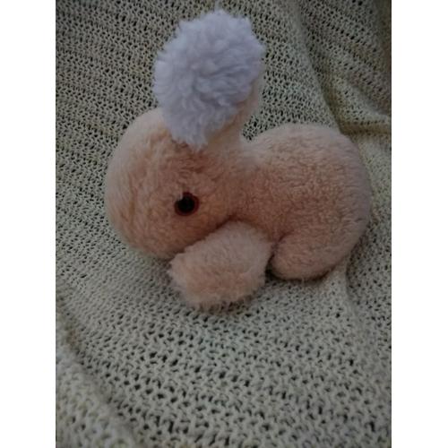 Doudou Peluche Lapin Jaune Lapin Ajena Vintage Rakuten