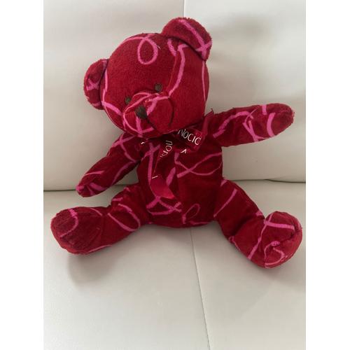 Doudou Peluche Nocidou Rouge Rose 2004 Nocibe