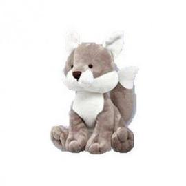 Doudou Peluche Renard Aupres Du Grand Arbre Jacadi Beige Taupe Blanc Jouet Bebe Enfant Rakuten