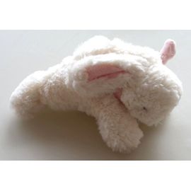Doudou plat Lapin Bonbon JACADI rose lapin 18 cm Rakuten