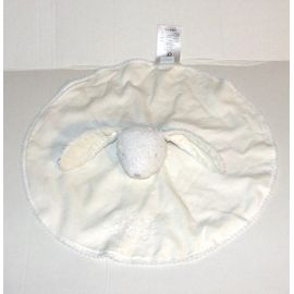doudou plat rond lapin jacadi brodé jjj mouchoir tissus Rakuten