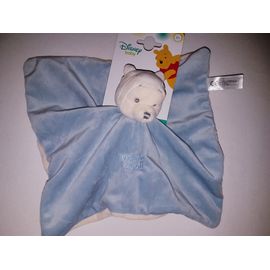Doudou Winnie L Ourson Disney Bleu Ciel Blanc Rakuten