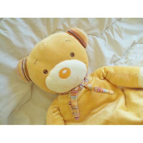 Doudou Range Pyjama Ours Jaune By Babysun