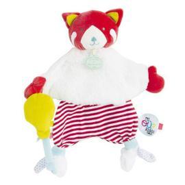 Doudou Renard Chien Blanc Rouge Corail Tatoo Ballon Anis T Es Ou Doudou Peluche Jouet Bebe Mixte Doudou Et Compagnie Blankie Fox Plush Comforter Baby Rakuten