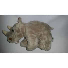 Doudou Rhinoceros Ajena Marron Brun Jouet Bebe Naissance Peluche Eveil Enfant Blanket Comforter Soft Toys Rakuten