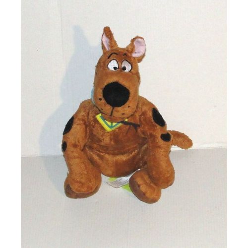Doudou Scooby Doo Jmd Prod - Peluche Chien Scooby A Plat 27 Cm
