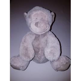 Doudou Singe Atmosphera For Kids Marron Gris Jouet Bebe Naissance Peluche Eveil Enfant Soft Toys 30 Cm Rakuten