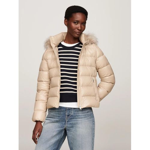 Doudoune  Bordure En Fausse Fourrure Gloss Down Tyra Jkt With Fur/Beige - L