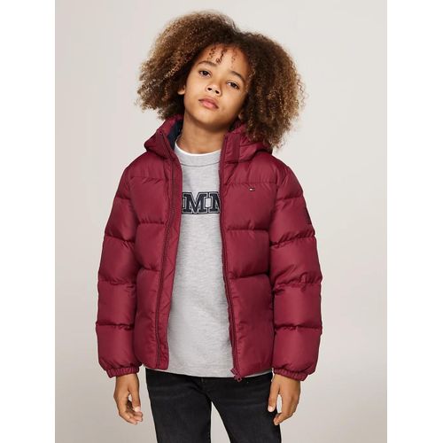 Doudoune Dcontracte  Capuche Essential Down Jacket/Burgundy - 116 Cm
