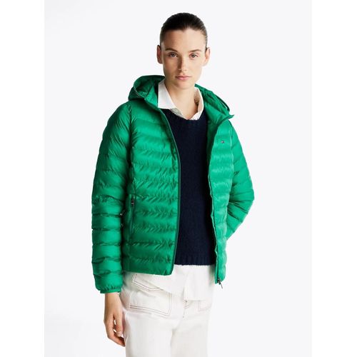Doudoune Lgre  Capuche Lw Padded Global Stripe Jacket/Green - S