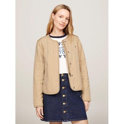 Doudoune Sans Col  Doublure En Jersey Jersey Lined Jacket/Beige - S