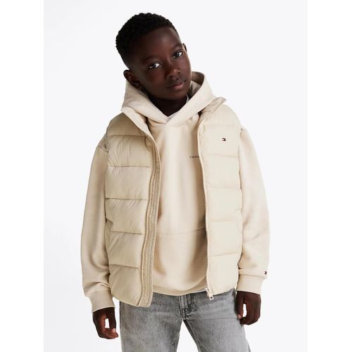 Doudoune Sans Manches Colour-Block U Padded Vest/Beige - 80 Cm