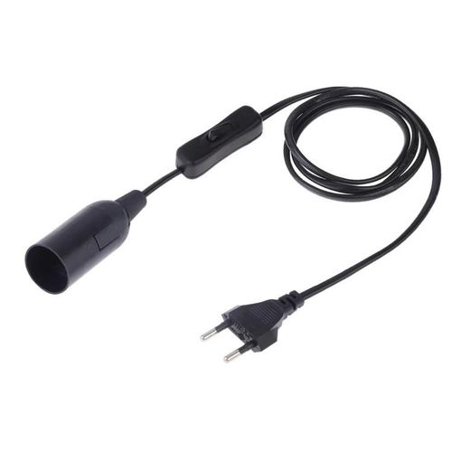 Douille E14 Avec Interrupteur-Cble D'extension De 1,2 M,Prise Uk-Style 1