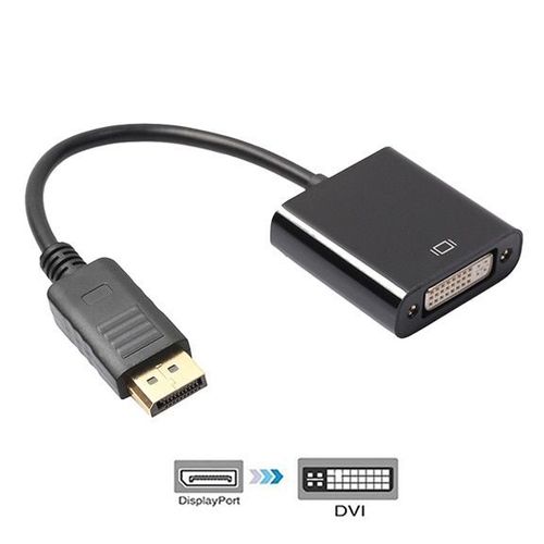 DP  DVI - Adaptateur Audio DP  HDMI VGA DVI 4 en 1, convertisseur de cble DP, adaptateur DisplayPort pour Xbox PS5 4 Mac Book Pro Air