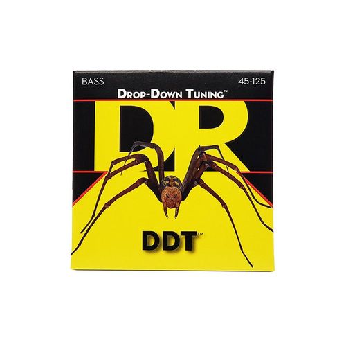 Dr Ddt5-45 - Ddt - Drop Down Tuning, Jeu Guitare Basse, 5 Cordes Medium 45-125