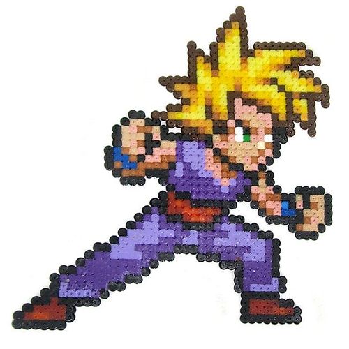 Dragon Ball Z San Gohan Perler/Hama