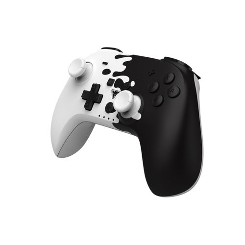 Dragonshock - Manette Compacte Sans Fil Bluetooth Poptop Noir Et Blanc Pour Nintendo Switch Et Switch Oled