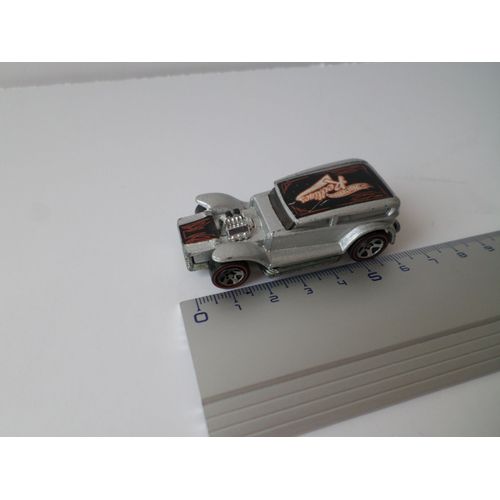 Dragster Modele Gris Toit Noir Red Lines The Demon