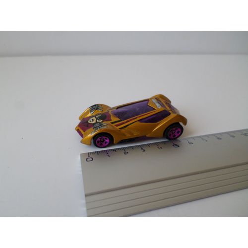 Dragster Modele Jaune Dore Cockpit Violet