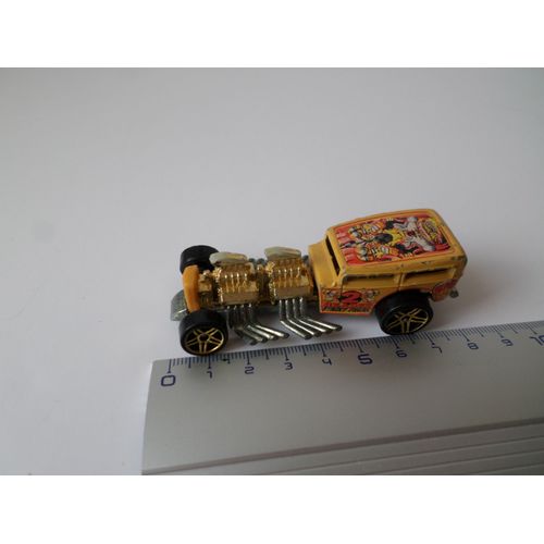 Dragster Modele Jaune N 2 Headed