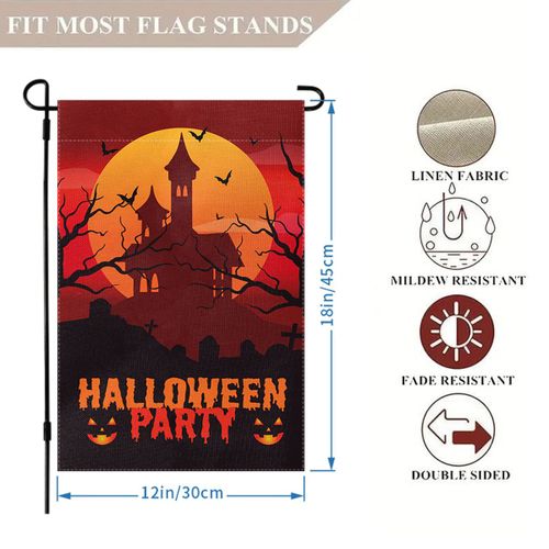 Louise Maelys Drapeau De Jardin Floral « Welcome Summer Spring » - 30,5 X 45 ,7 Cm - Double Face - En Toile De Jute - Petit Tournesol Vertical - Papillon - Pour Décoration Saisonnière Extérieure Et