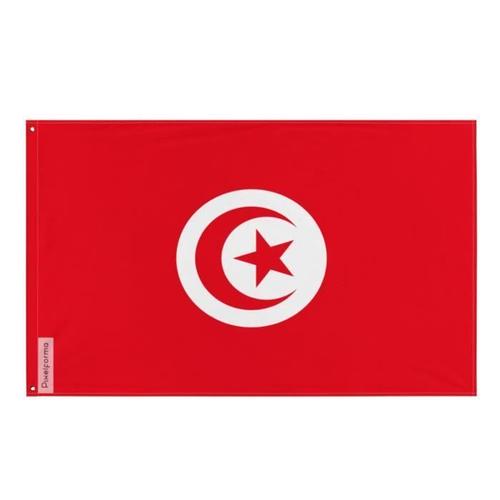 Drapeau De La Tunisie 64x96cm En Polyester