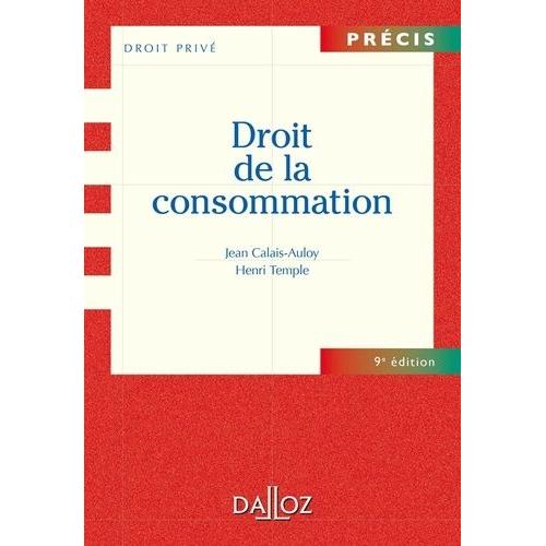 Droit De La Consommation   de jean calais-auloy  Format Broch 