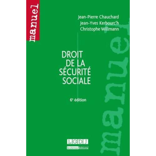 Droit De La Scurit Sociale   de Chauchard Jean-Pierre  Format Broch 