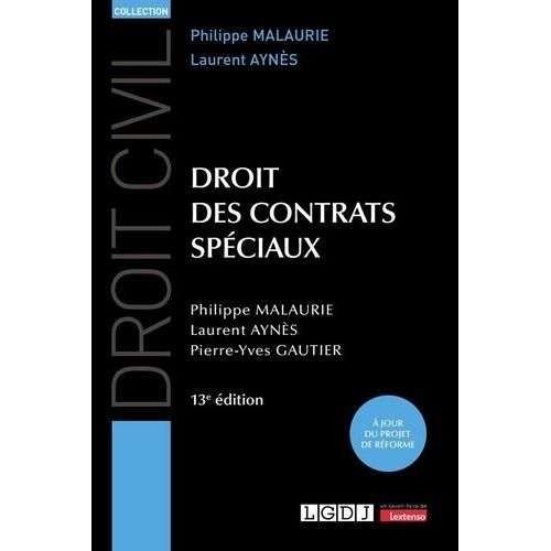 Droit Des Contrats Spciaux   de Malaurie Philippe  Format Beau livre 