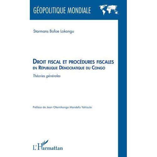 Droit Fiscal Et Procdures Fiscales En Rpublique Dmocratique Du Congo  