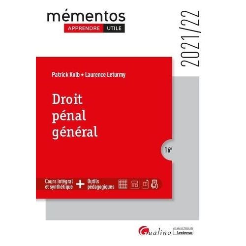 Droit Pnal Gnral    Format Grand Format 
