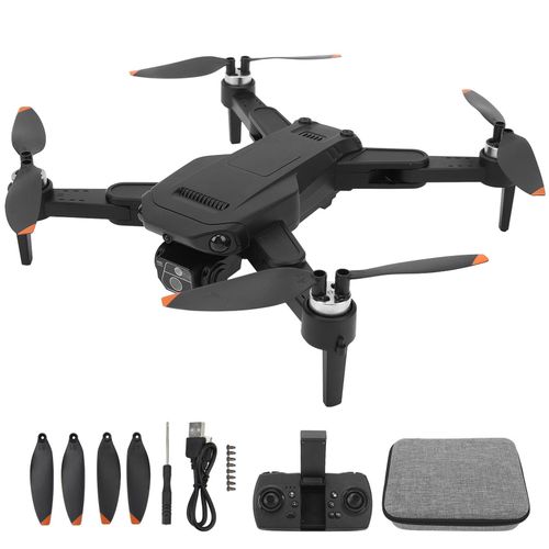 Drone Pliable Rc Quadcopter 4k Sans Balais, Evitement D'obstacles Infrarouge, Positionnement Par Flux Optique, Batterie 2000 Mah, 2,4 Ghz, Noir
