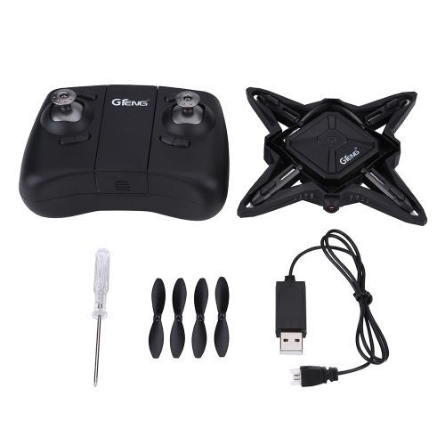 Drone Quadricoptere Pliable Avec Camera 0,3 Mp, Wifi Fpv, Maintien D'altitude