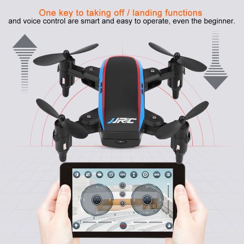 Drone Rc Pliable, Telecommande, Quadricoptere, Wifi Fpv, Maintien D'altitude, Jouet Avec Camera 480p