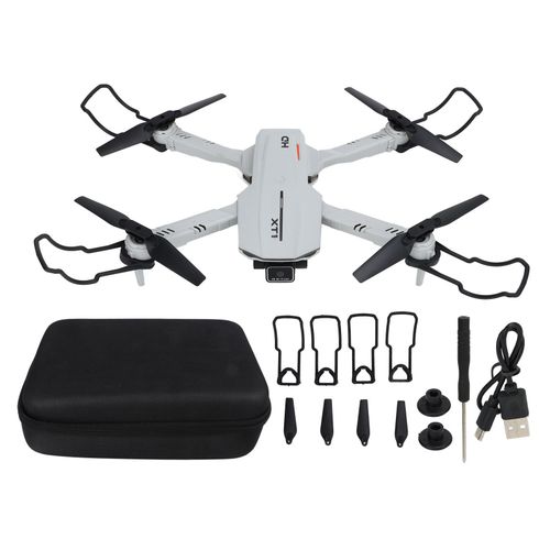 Drone Xt1 A Evitement Automatique D'obstacles, Camera Hd 4k, Prise De Vue Aerienne, Quadricoptere Rc, Wifi, Gris