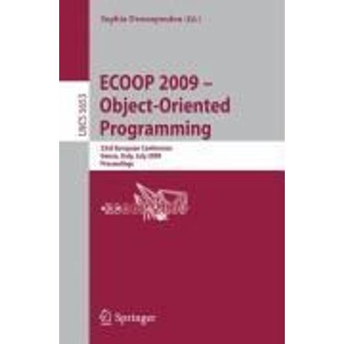 Ecoop 2009 - Object-Oriented Programming   de Drossopoulou / Sophia 