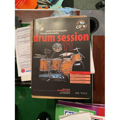 Drum Session 11 / Recueil + Cd   de Collectif 