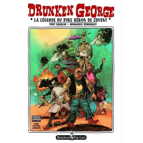 Drunken George - La Lgende Du Pire Hros De L'ouest   de Emeriau Tony  Format Album 