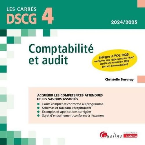 Dscg 4 Comptabilit Et Audit    Format Grand Format 