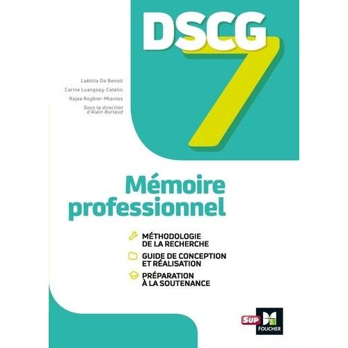 Dscg 7 Mmoire Professionnel - Manuel    Format Grand Format 
