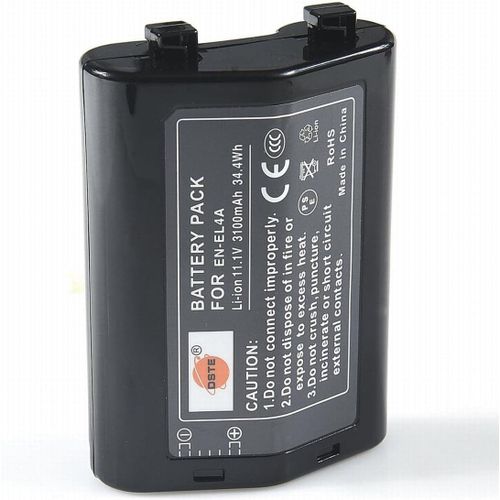 DSTEEN-EL4A de remplacement Li-ion Batterie pour Nikon EN-EL4, EN-EL4A, D2, D2H, D2Hs, D2X, D2Xs, D3, D3S, D3X, F6, MB-D10