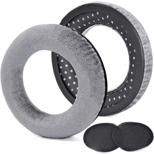 DT770 DT990 Coussinets de Rechange en Mousse Compatible avec Beyerdynamic DT770 DT880 DT990 Pro Coussinets(Gris)