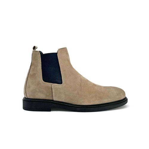 Duca Di Morrone Martino - Teu 44 - Suede Taupe/Blue