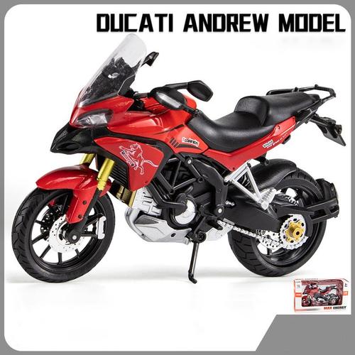 Ducati Mts Enduro  Modle De Moto Moul Sous Pression Collection De Vhicules Voiture De Collection Absorbeur De Shorts Hors Route 1/12