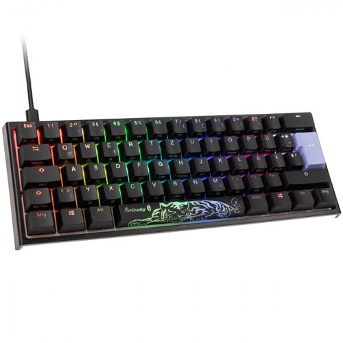 Ducky One 2 Pro Mini Gaming Tastatur, Rgb Led - Cherry Red