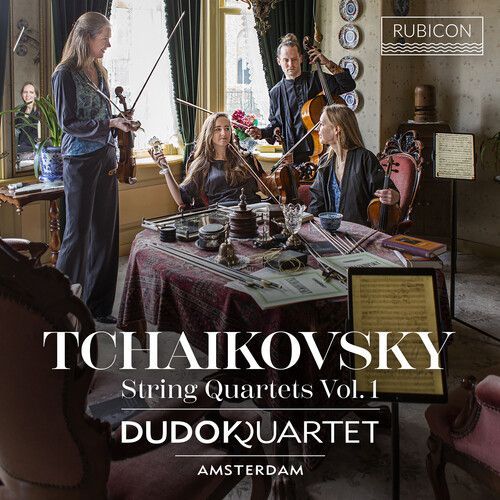 Dudok Quartet Of Amsterdam - Tchaikovsky: Volume 1 - String Quartets Nos. 1 & 2 [Compact Discs] - 
