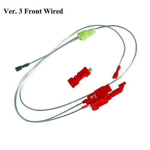 Dulma-Cblage D'interrupteur  Gchette De Grande Capacit,Adapt  La Bote De Vitesses Ver.2 Ver.3,Accessoires Airsoft Aeg Filaires Avant Et Arrire - Type Front Wired Ver.3