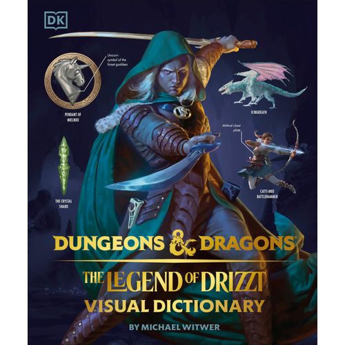 Dungeons And Dragons The Legend Of Drizzt Visual Dictionary    Format Reli 