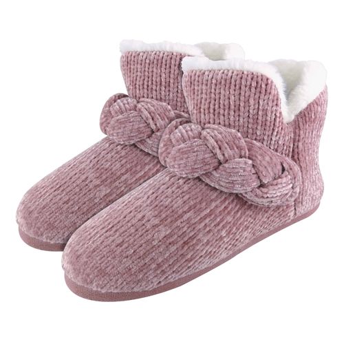 Dunlop - Femme Chaud Hiver Chaussons Pantoufles Bottes Intrieur Avec Fourrure Double - 38