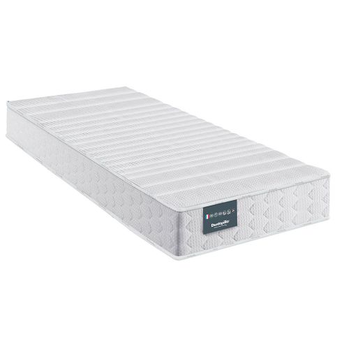 Dunlopillo - Matelas Relaxation Couchage Latex 24cm Lilas  - Blanc